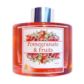 Difusor de Aromas de Romã com Varetas - Pomegranate & Fruit, 160 ml