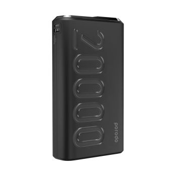 Power Bank Porodo 20W 20000 mAh 3.0 Carregamento R pido