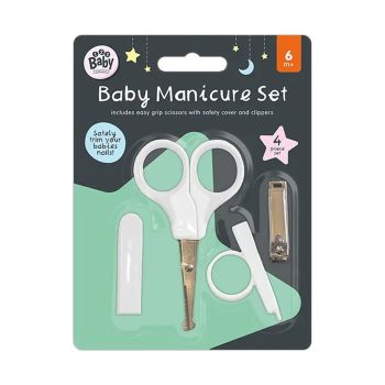 Kit de Manicure para Bebês Baby Essentials - 6+ Meses, Branco