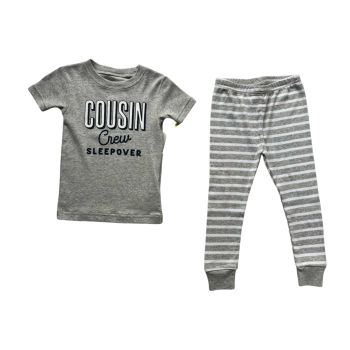 Conjunto De Pijama Infantil Carters 5 Anos, Cinza