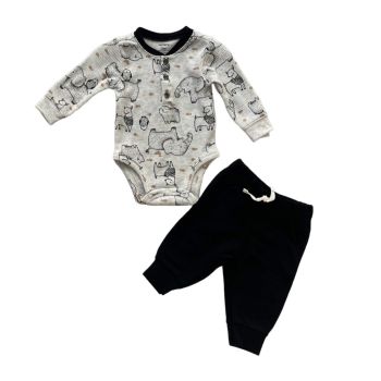Conjunto Infantil Carters 3 Meses, Cinza