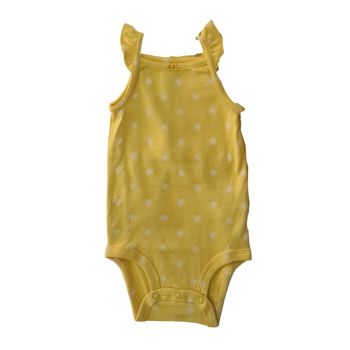 Body Infantil Carters 6 Meses, Amarelo