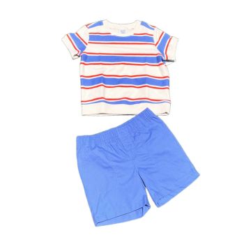 Conjunto Infantil Carters 12 a 24 Meses, Azul Branco