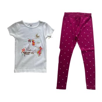 Conjunto De Pijama Infantil Carters 4 Anos, Branco