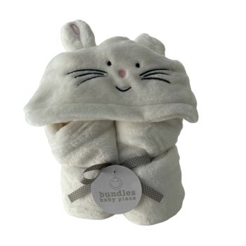 Toalha Infantil Bundles Tamanho Único, Branco