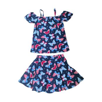 Conjunto Infantil Childrens Place 5 Anos, Azul Marinho