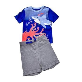 Conjunto Infantil Childrens Place 3 Anos, Azul