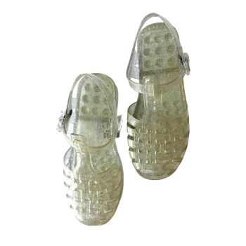 Sandália Infantil Childrens Place Tamanho 13, Silicone Transparente