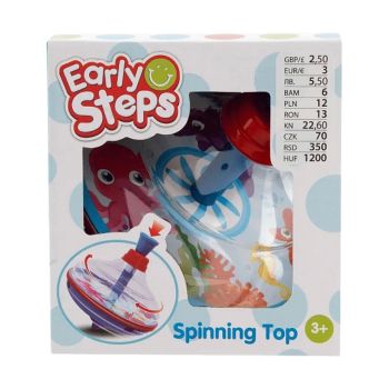 Brinquedo Pião Giratório Early Steps, 3+ Anos