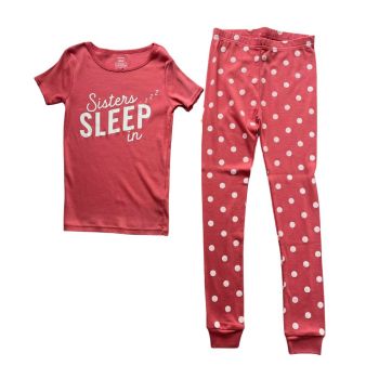 Conjunto de Pijama Infantil Carters 8 Anos, Rosa