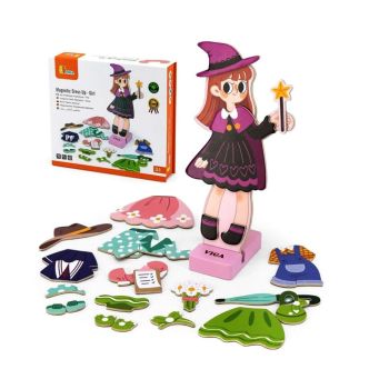 Brinquedo Magnético Viga Dress Up Girl