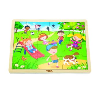 Puzzle de Madeira Viga Park, 24 pcs