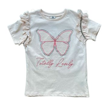 Blusa Infantil River Island 7 a 12 Anos, Pêssego