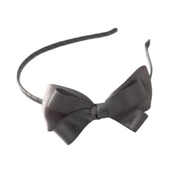 Bandolete Infantil com Laço, Cinza