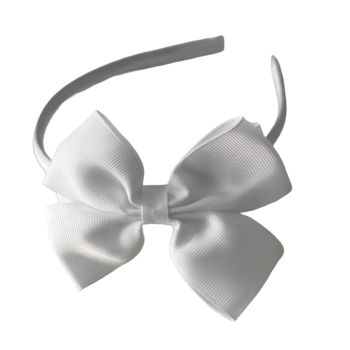 Bandolete Infantil Com Laço, Branco