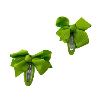 Gancho Infantil em Formato de Flor, Verde Limão