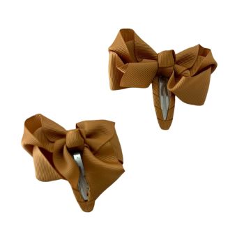 Gancho Infantil em Formato de Flor, Castanho