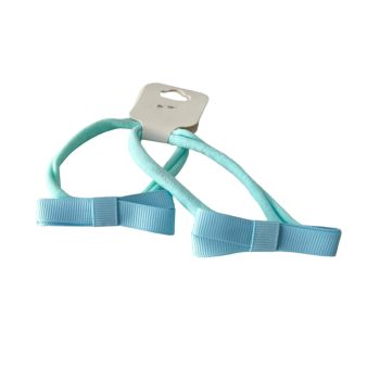 Conjunto Infantil 2 Laços com Fita, Azul