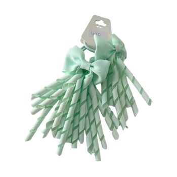 Conjunto Infantil 3 Puchinhos com Laço, Verde