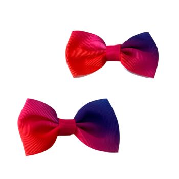 Gancho Médio Infantil, Roxo Rosa e Vermelho