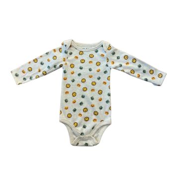 Body Infantil Free Planet 3 a 6 Meses, Creme