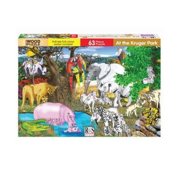 Puzzle RGS At the kruger Park, 63 pcs