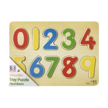 Puzzle de Madeira RGS Números