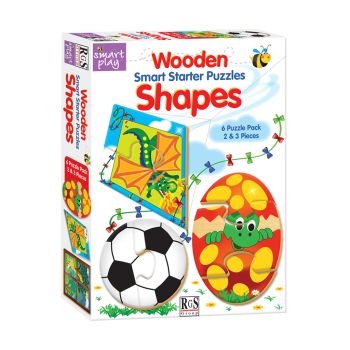 Puzzle RGS Shapes, 6 un