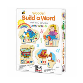 Jogo Educativo RGS Build a Word, 7 pcs