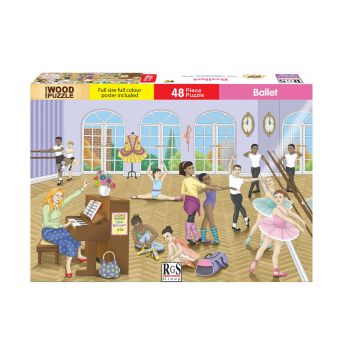 Puzzle RGS Ballet, 48 pcs