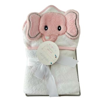 Toalha Infantil Bebe Calin 30x30, Branco