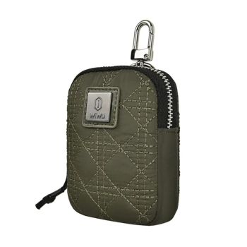 Pasta Pequena Q-Pouch Fivela Cinto, Verde