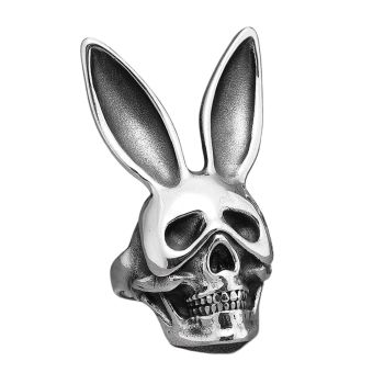 Anel Masculino Inox Silver 12245,Tamanho: 8