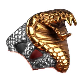 Anel Masculino Inox Silver 12277, Tamanho: 9