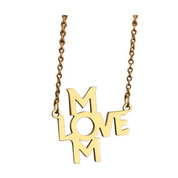 Colar Feminino Inox Dourado 20355