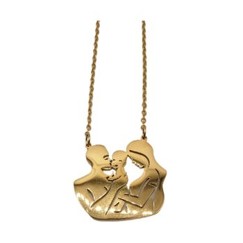 Colar Feminino Inox Dourado 20371