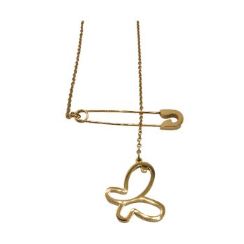 Colar Feminino Inox Dourado 20379