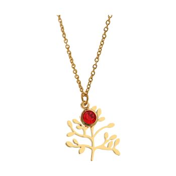 Colar Feminino Inox Dourado 20381