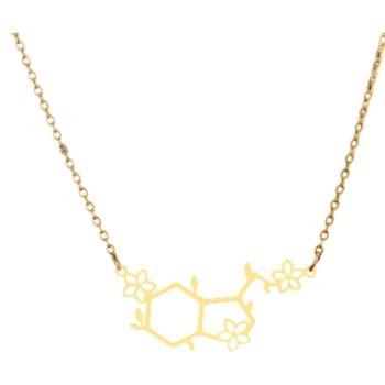 Colar Feminino Inox Dourado 20407