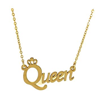 Colar Feminino Inox Dourado 20419