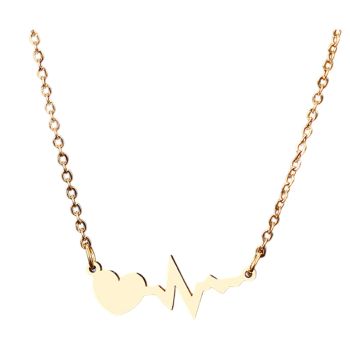 Colar Feminino Inox Dourado 20424