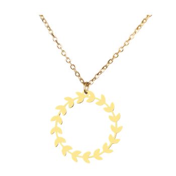 Colar Feminino Inox Dourado 20465