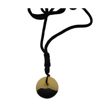 Colar Luminar Preto-Branco 30912