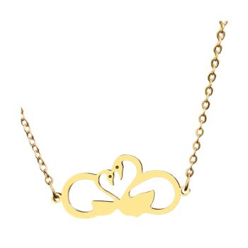 Colar Feminino Inox Dourado 20529