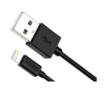 Cabo USB Lighting de 1.8M Certificação MFI Choetech, Preto