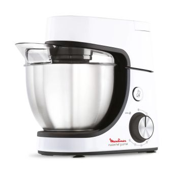 Batedeira Profissional Masterchef Moulinex Bacia 4.6L Inox, Branco