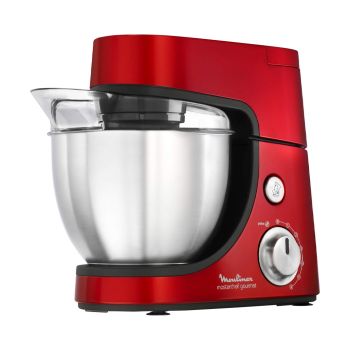 Batedeira Gourmet Masterchef Moulinex QA518G10 4.6L Inox, Vermelho