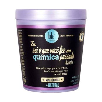 Eu Sei O Que Você Fez Na Química Passada Máscara CPA Carga Proteica De Aminoácidos Lola Cosmetics, 230g