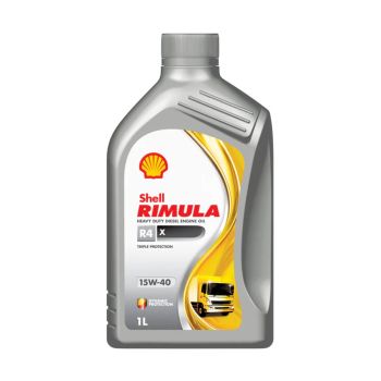 Óleo De Motor Diesel Pesados Shell Rimula R4 X 15W-40 C14 1L