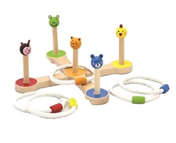 Jogo de Arremesso de Argolas Viga